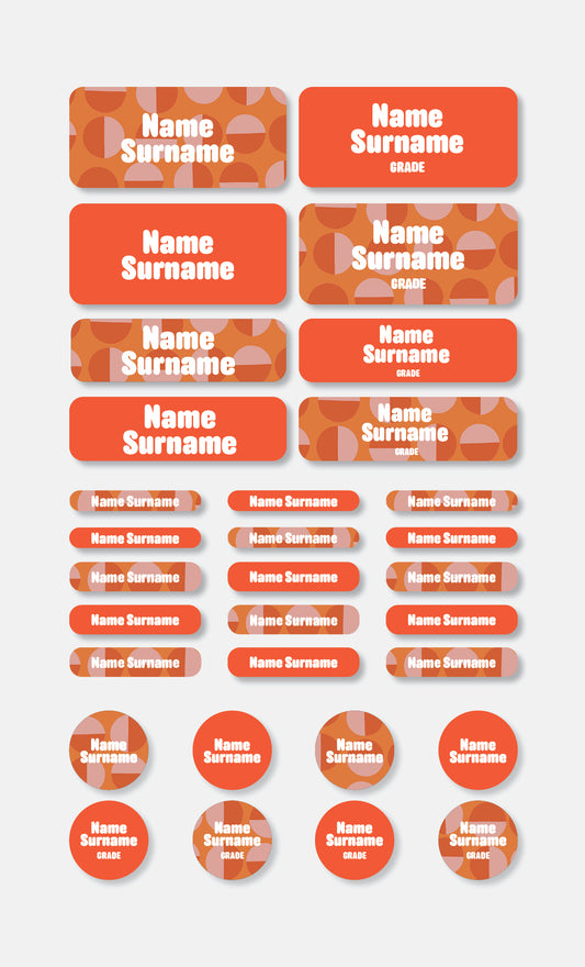 School Labels Classic Pack | Polka Pop - Studio Era