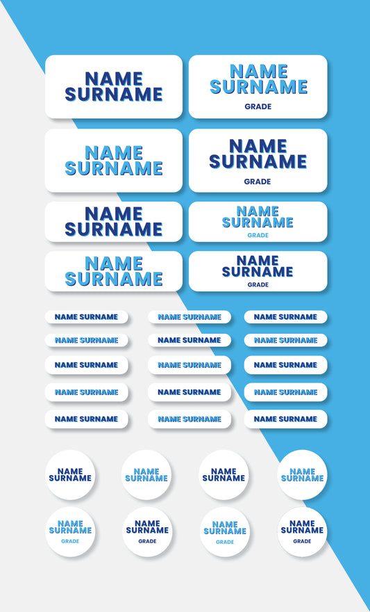 School Labels Ultimate Pack - Shadow Pop - Studio Era