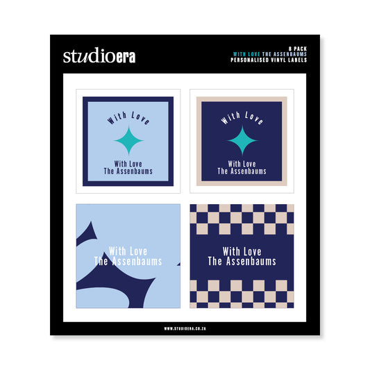 Personalised With Love Gifting Stickers | Classic Collection - Studio Era
