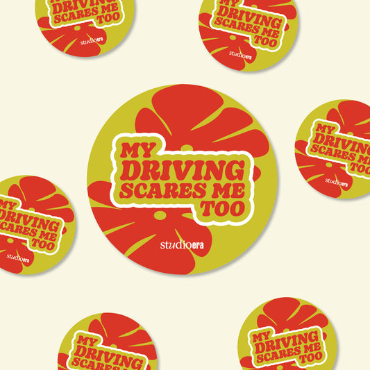 License Disk - My Driving Scares Me Too