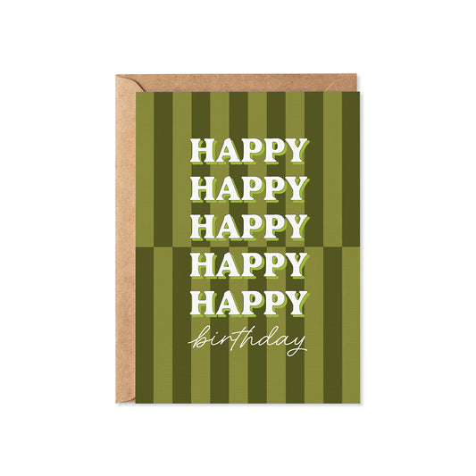 Birthday Stripes - Studio Era
