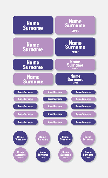 School Labels Essential Pack | Colour Pop - Studio Era