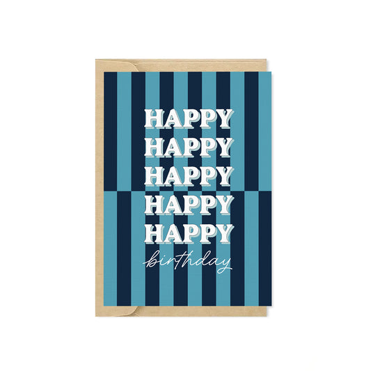 Mini Birthday Stripes