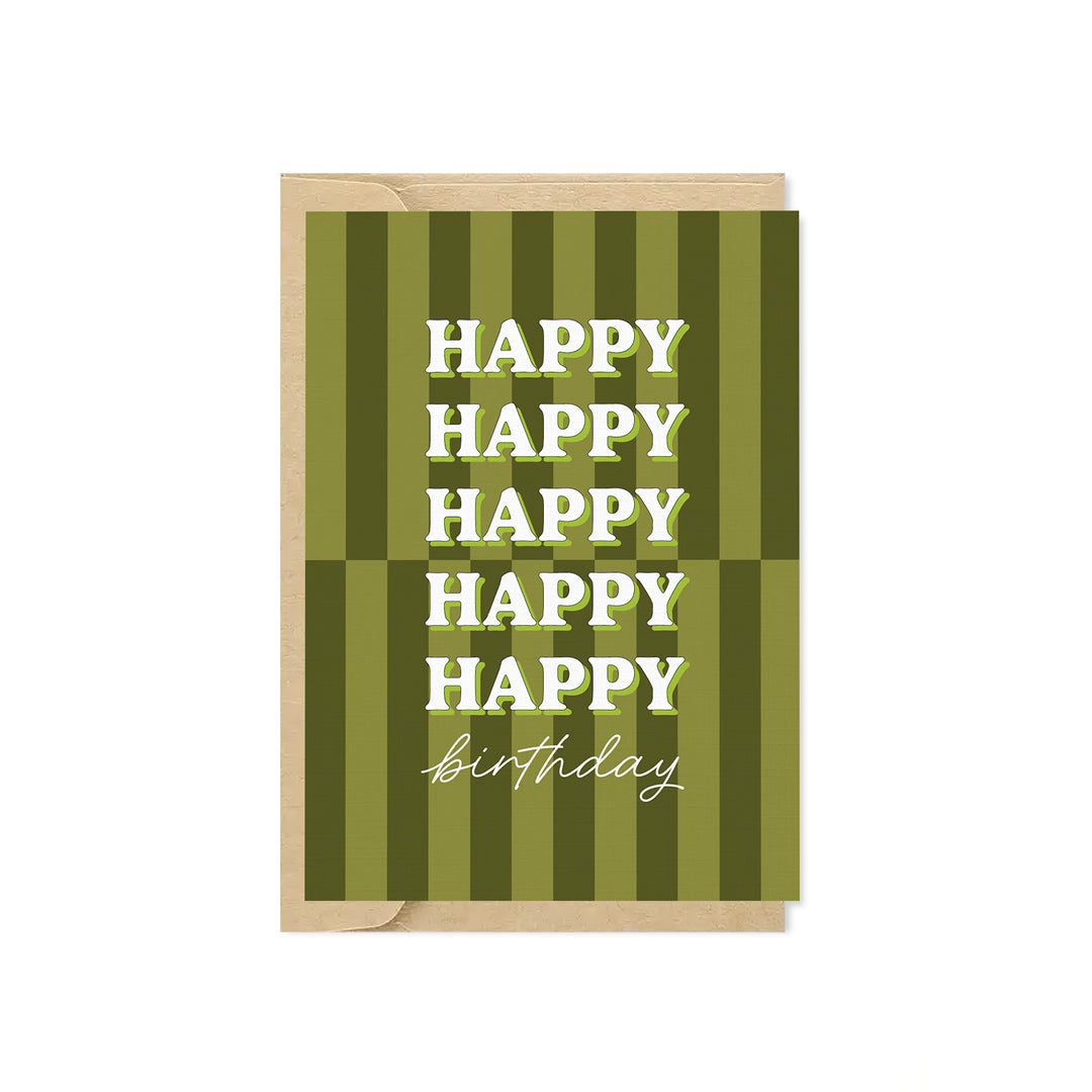 Mini Birthday Stripes