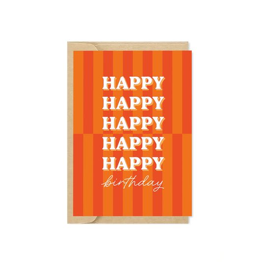 Mini Birthday Stripes