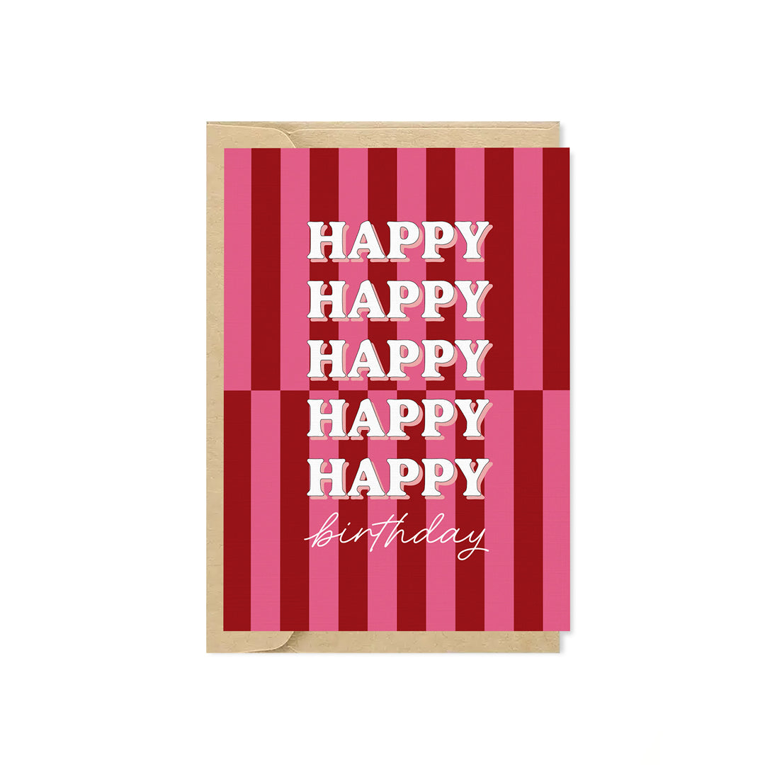 Mini Birthday Stripes