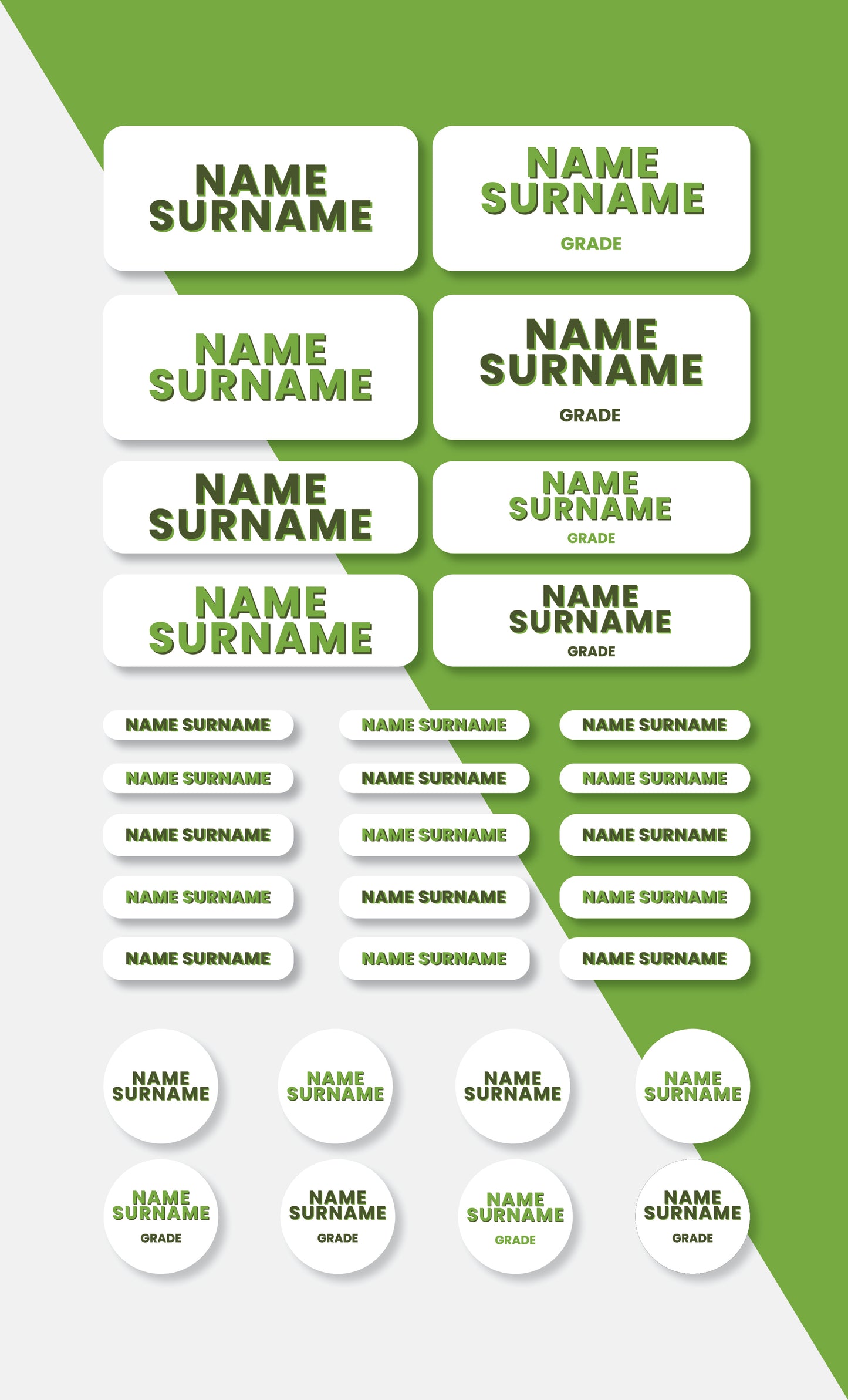School Labels Ultimate Pack - Shadow Pop - Studio Era