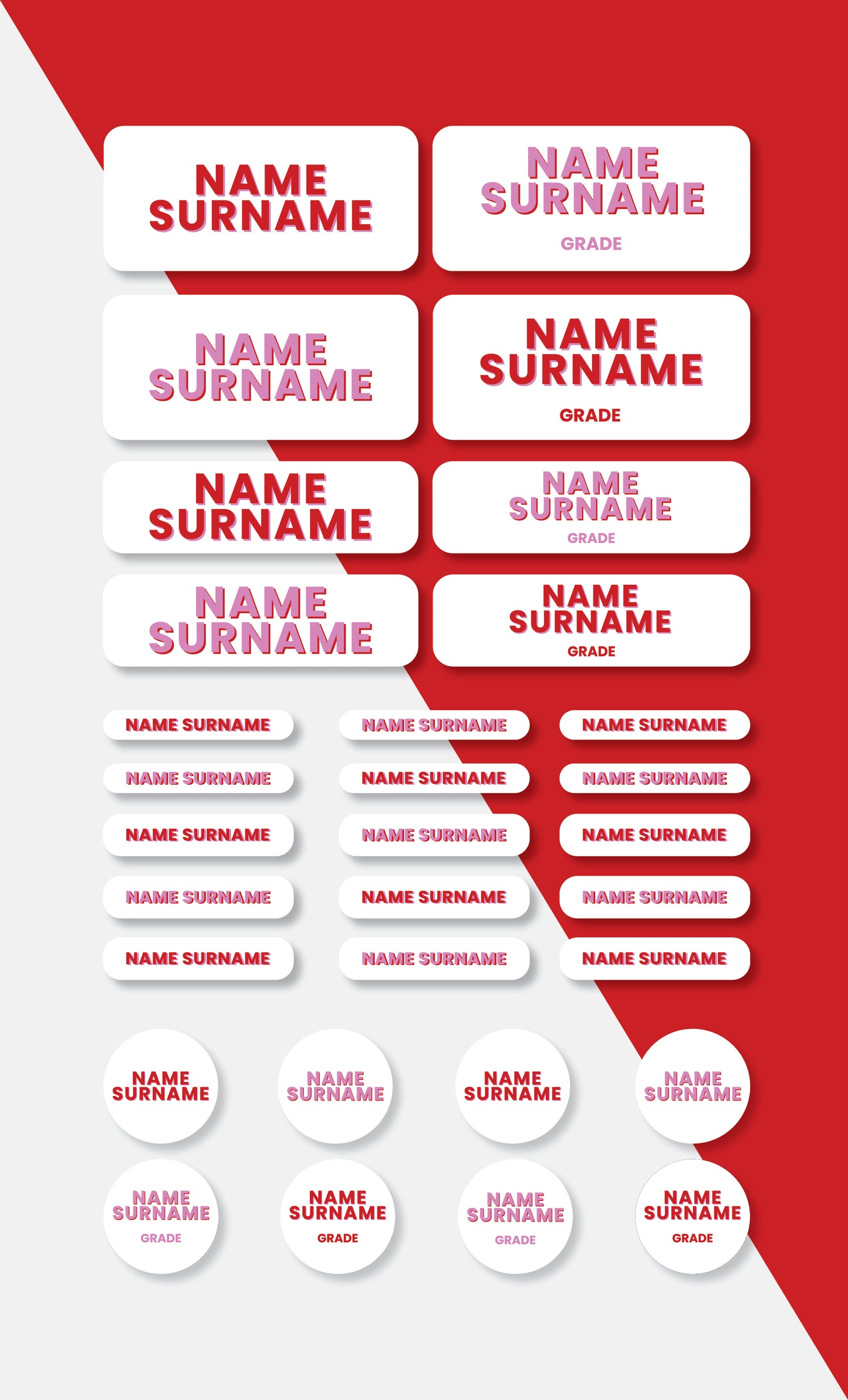 School Labels Ultimate Pack - Shadow Pop - Studio Era