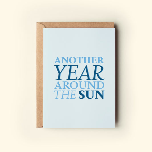 Another Year Around the Sun | Blue