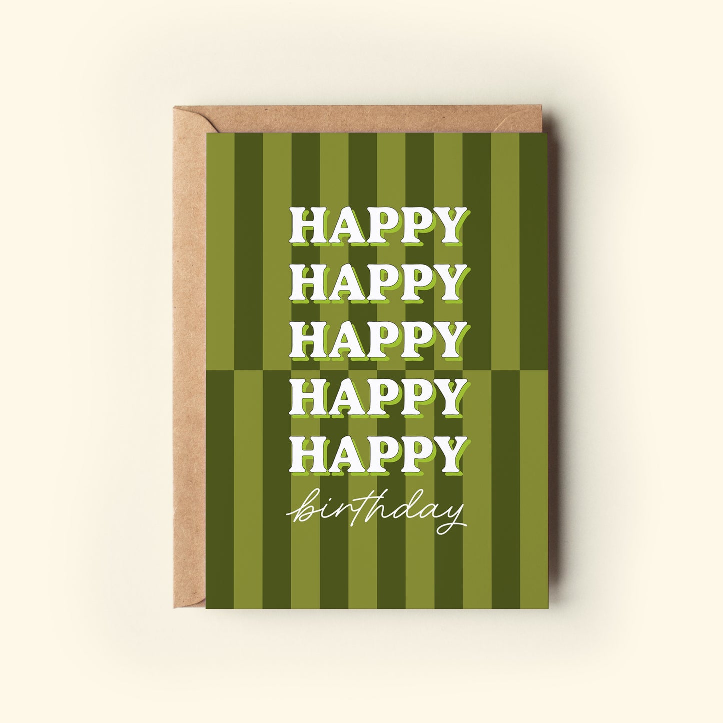 Birthday Stripes | Green