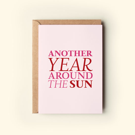 Another Year Around the Sun | Pink