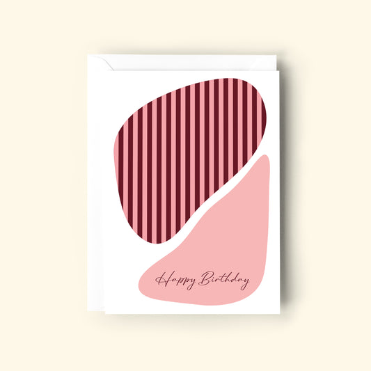 Birthday Pebble Stripe