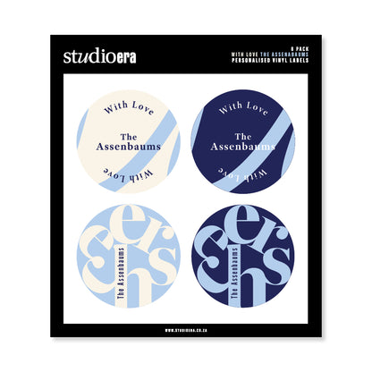 Personalised With Love Gifting Stickers | Cheers Collection - Studio Era