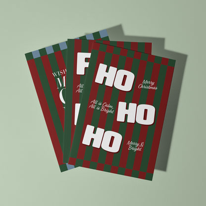Christmas Cards - Pack of 3 (Bundle 4)