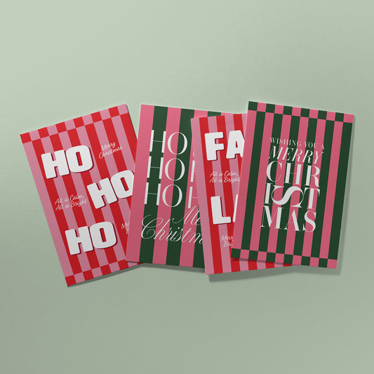 Christmas Cards - Pack of 4 (Bundle 2)