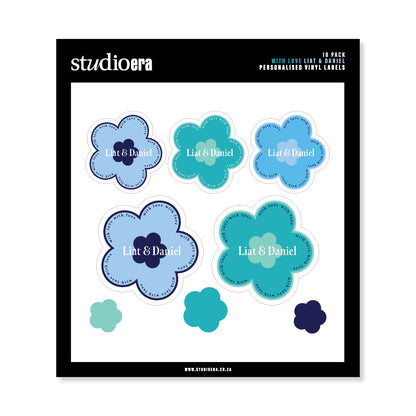 Personalised With Love Gifting Stickers | Daisy Collection - Studio Era