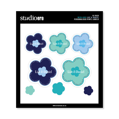 Personalised With Love Gifting Stickers | Daisy Collection - Studio Era
