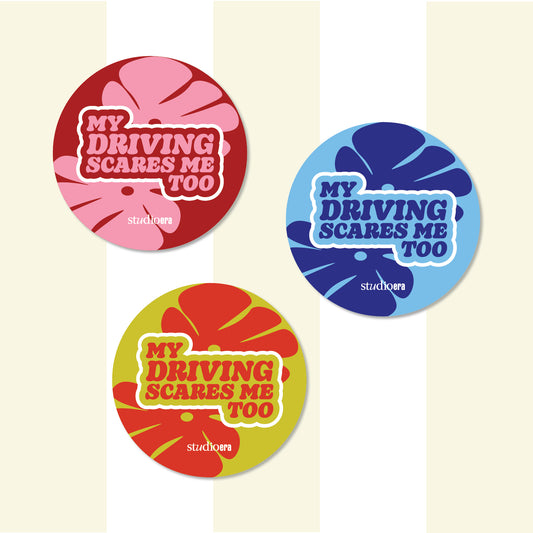 License Disk - My Driving Scares Me Too